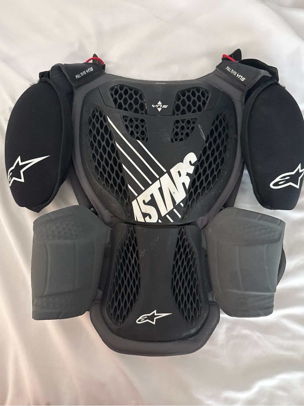 Alpinestars Black and White Chest Protector